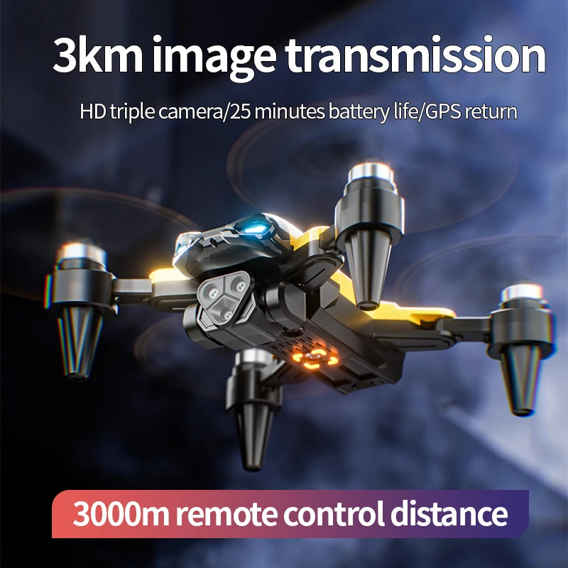 New M5 Drone 8K Professional Triple Camera